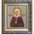 Набор для вышивания бисером ЧАРИВНА МИТЬ "Икона святой мученицы Лидии"